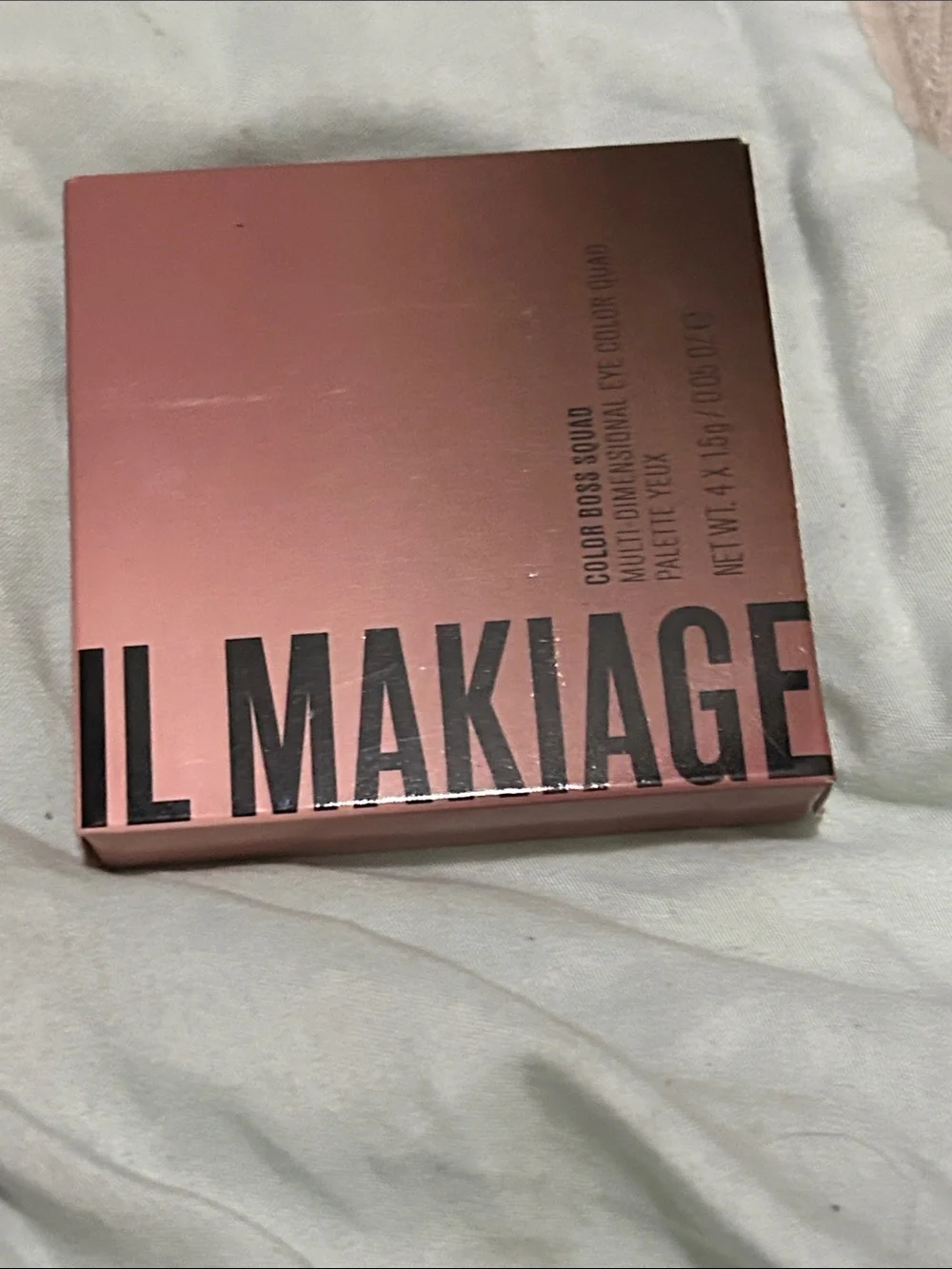 IL MAKIAGE Rose Gold Eyeshadow Quad Palette